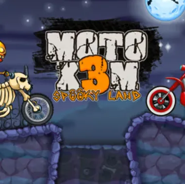 Moto X3M Spooky Land